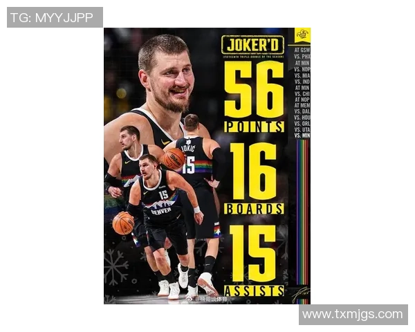 如此云淡风轻！约基奇一大天分是沉稳：每场NBA竞赛都像街头野球